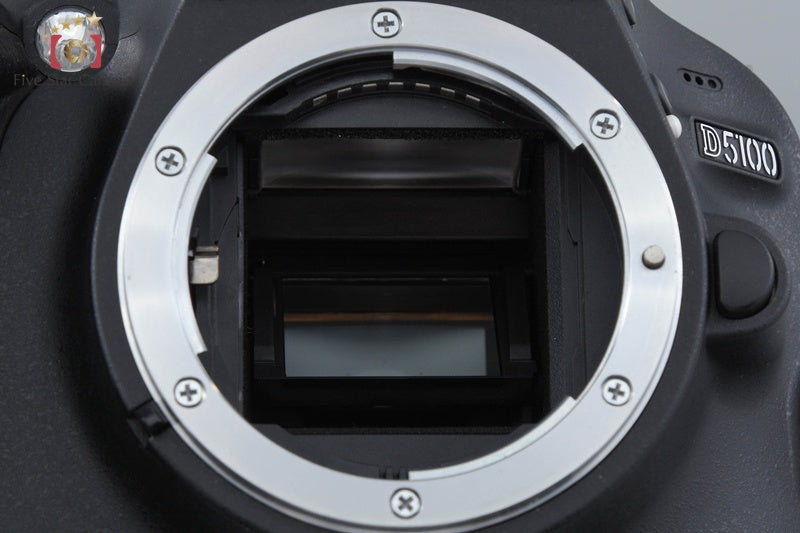 "Count 2,236" Nikon D5100 16.2 MP SLR Digital Camera 18-55 VR Lens