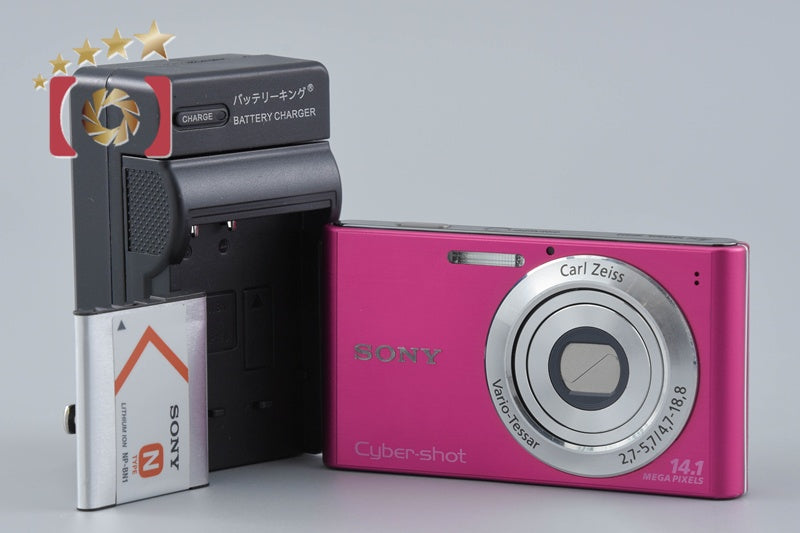 Sony Cyber-Shot DSC-W320 Pink 14.1 MP Digital Camera [Japanese Language Only]