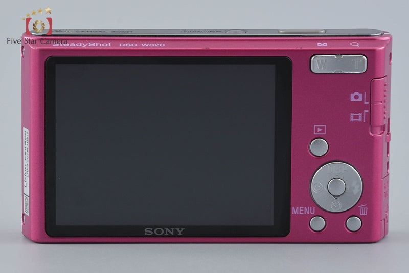 Sony Cyber-Shot DSC-W320 Pink 14.1 MP Digital Camera [Japanese Language Only]