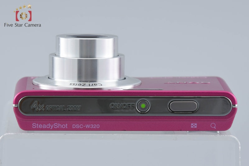 Sony Cyber-Shot DSC-W320 Pink 14.1 MP Digital Camera [Japanese Language Only]