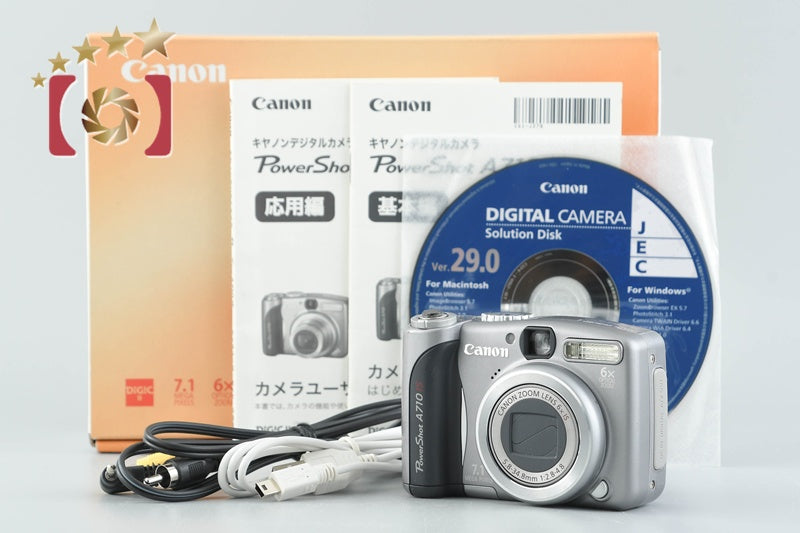 Canon PowerShot A710 IS 7.1 MP Digital Camera w/ Box