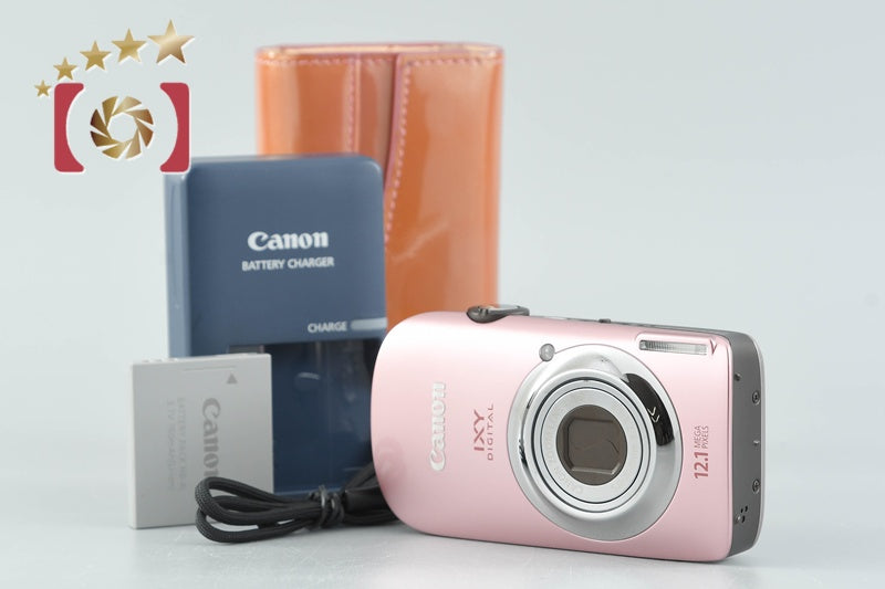Canon IXY Digital 510 IS Pink 12.1 MP Digital Camera