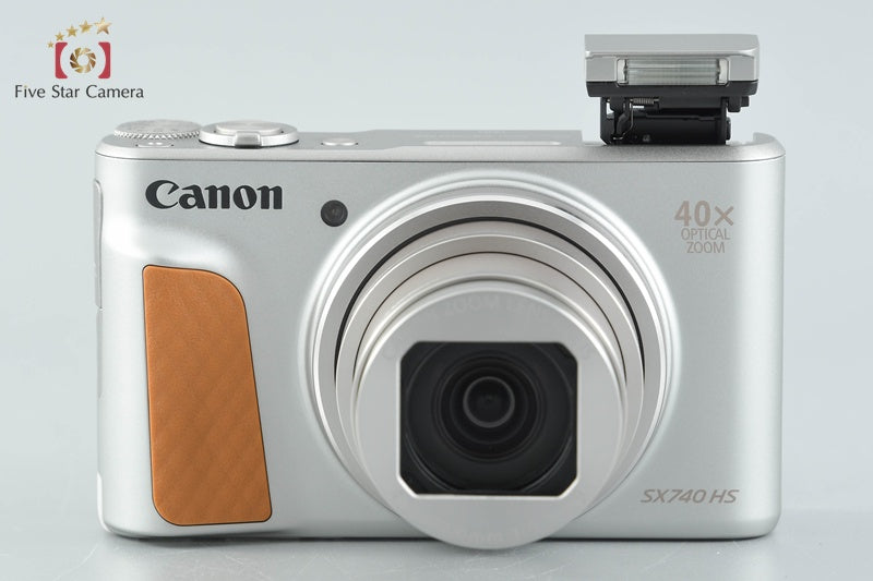 Canon PowerShot SX740 HS Silver 20.3 MP Digital Camera w/ Box