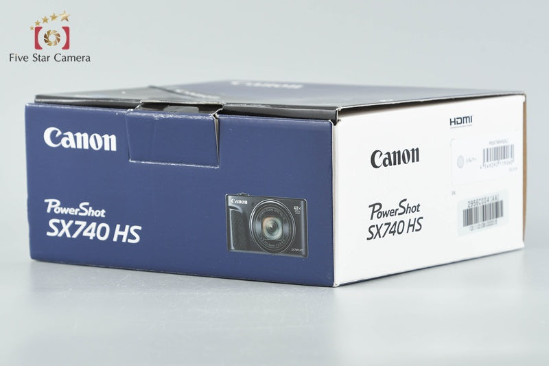 Canon PowerShot SX740 HS Silver 20.3 MP Digital Camera w/ Box