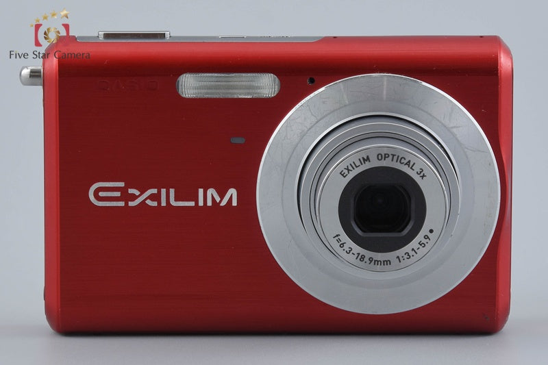 Casio EXILIM ZOOM EX-Z60 Red 6.0 MP Digital Camera