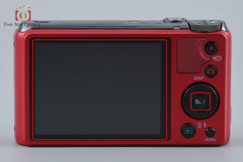Casio EXILIM EX-ZR800 Red 16.1 MP Digital Camera w/ Box