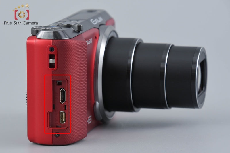 Casio EXILIM EX-ZR800 Red 16.1 MP Digital Camera w/ Box