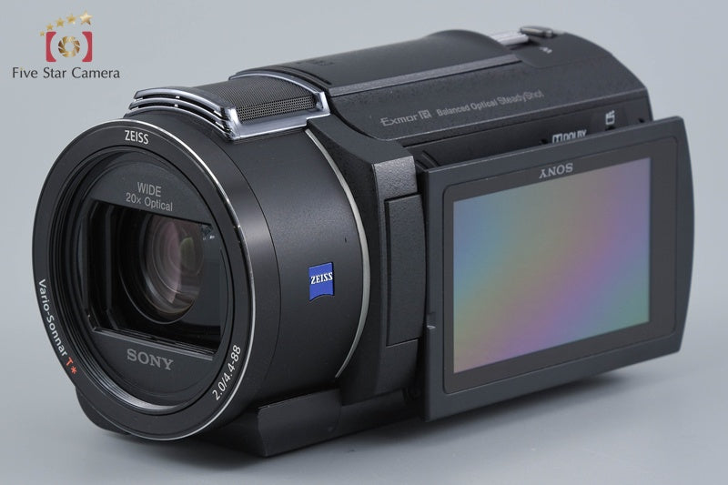 SONY HANDYCAM FDR-AX45 Black Digital Camcorder [Multiple Languages]