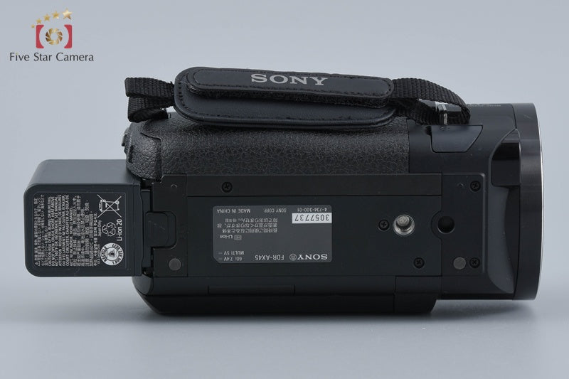SONY HANDYCAM FDR-AX45 Black Digital Camcorder [Multiple Languages]