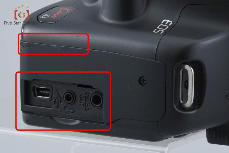 "Count 1,661" Canon EOS Kiss X2 / Rebel XSi / 450D 12.2 MP Digital Camera Body