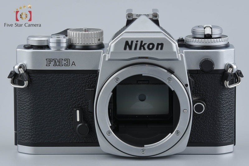 Nikon FM3A Silver 35mm SLR Film Camera Body