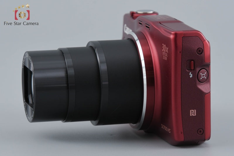Canon PowerShot SX700 HS Red 16.1 MP Digital Camera