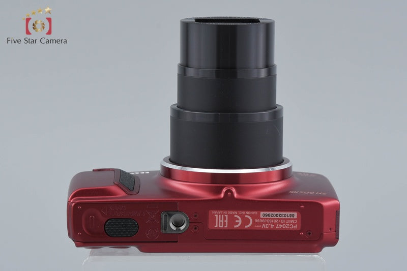 Canon PowerShot SX700 HS Red 16.1 MP Digital Camera