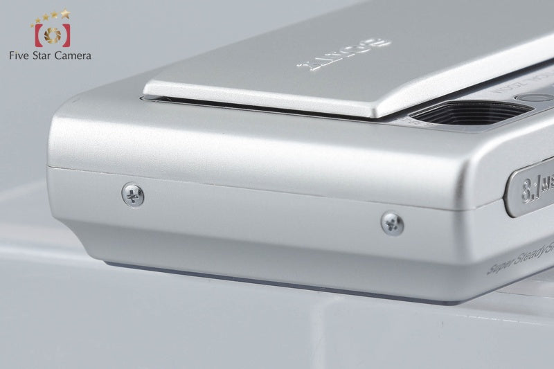 SONY Cyber-shot DSC-T20 Silver 8.1 MP Digital Camera [Japanese Language Only]