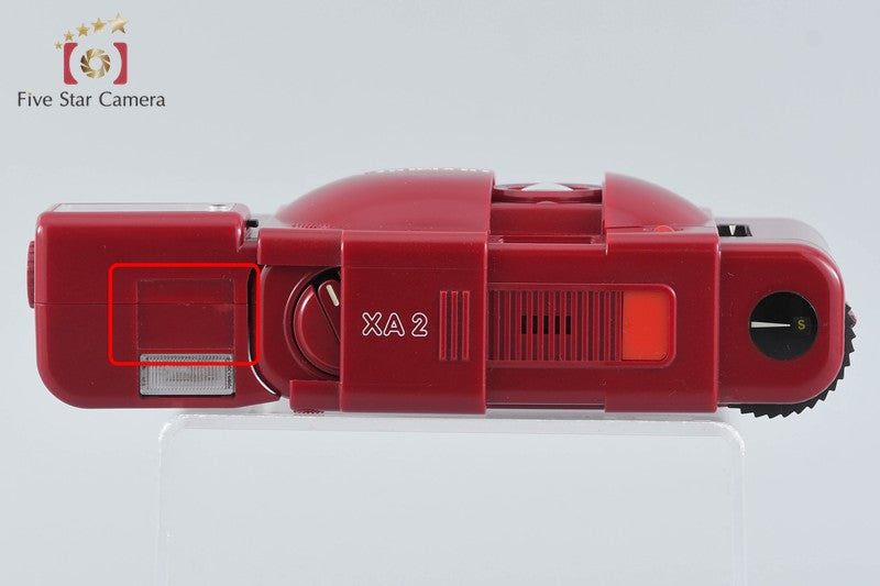 Olympus XA2 Red 35mm Point & Shoot Film Camera