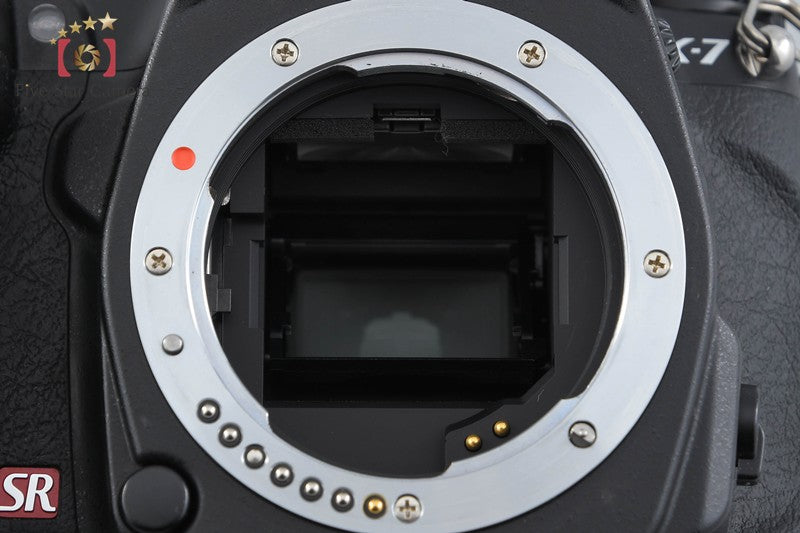 Pentax K-7 14.6 MP DSLR Camera Body