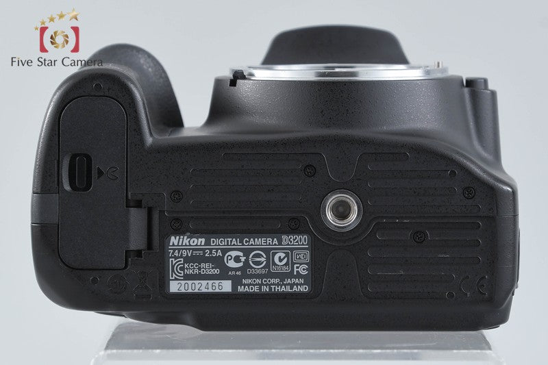 Nikon D3200 Black 24.2 MP Digital SLR Camera Body