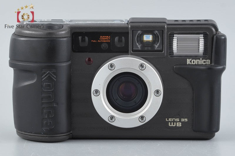 Konica Genbakantoku 35WB Gray 35mm Point & Shoot Film Camera