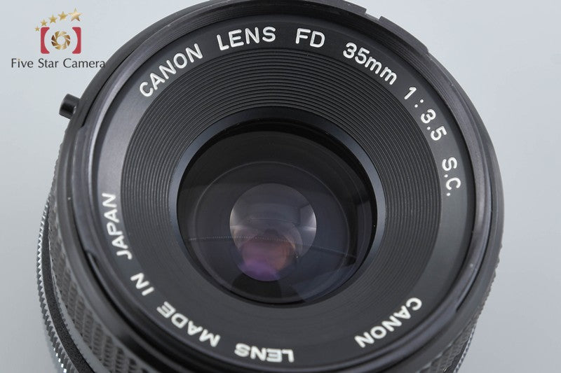 Canon FD 35mm f/3.5 S.C.