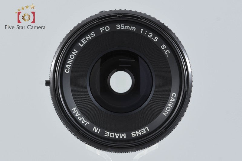 Canon FD 35mm f/3.5 S.C.