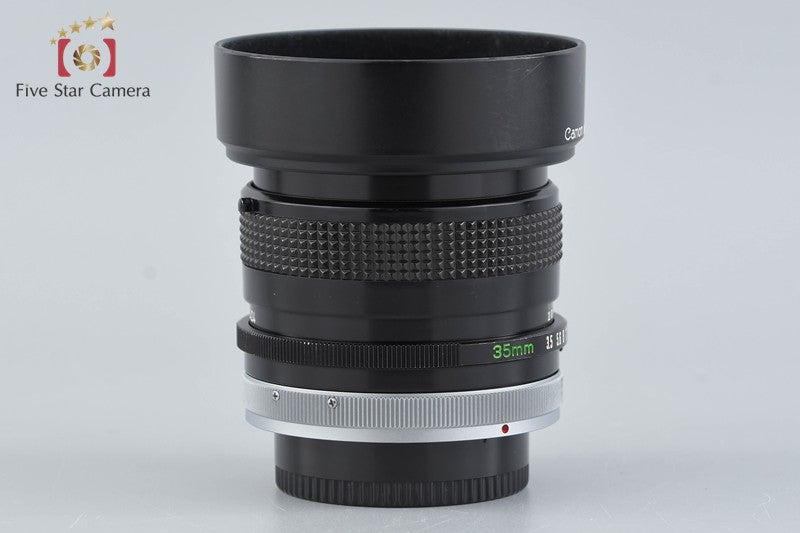Canon FD 35mm f/3.5 S.C.
