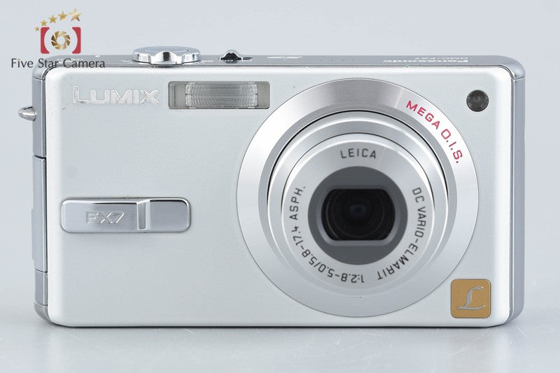 Panasonic LUMIX DMC-FX7 Pearl White 8.1 MP Digital Camera