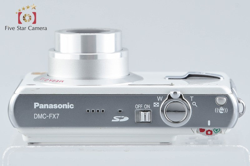 Panasonic LUMIX DMC-FX7 Pearl White 8.1 MP Digital Camera