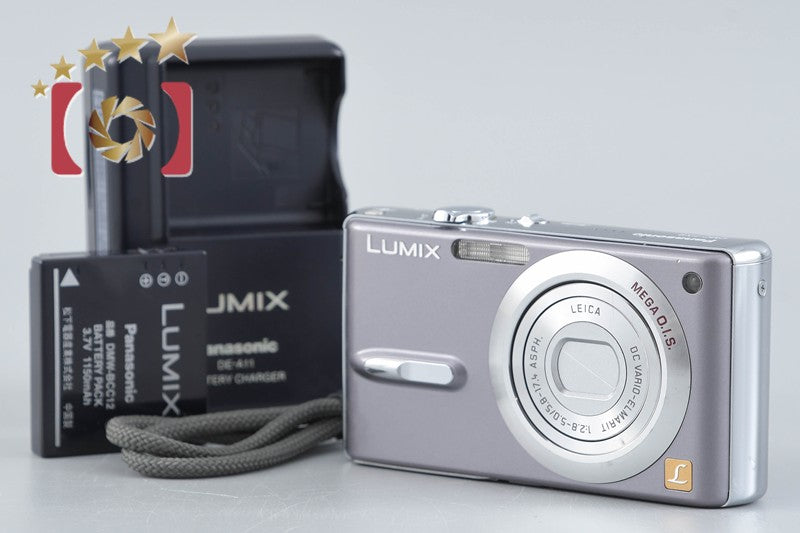 Panasonic LUMIX DMC-FX9 Mauve Gray 8.1 MP Digital Camera