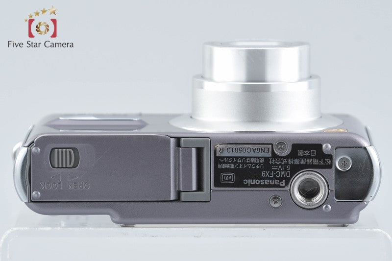 Panasonic LUMIX DMC-FX9 Mauve Gray 8.1 MP Digital Camera
