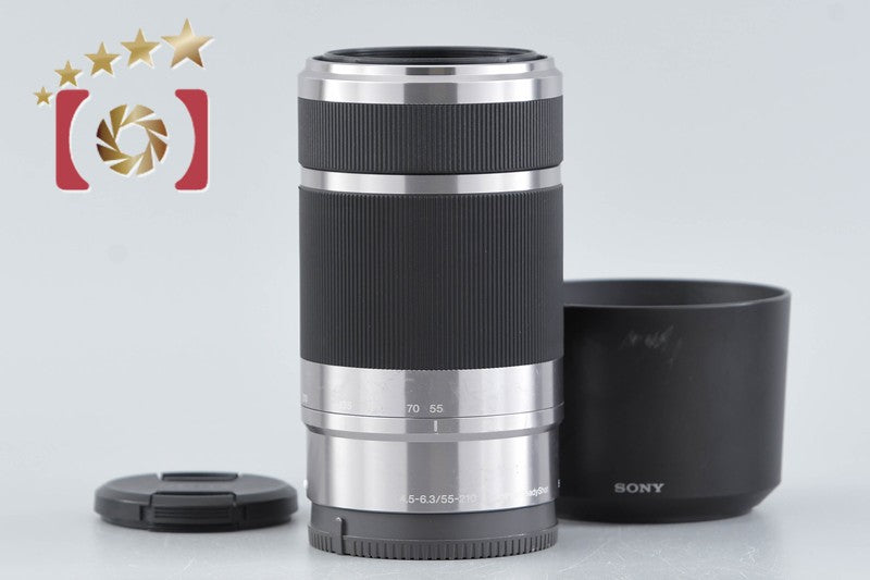 SONY E 55-210mm f/4.5-6.3 OSS Silver SEL55210