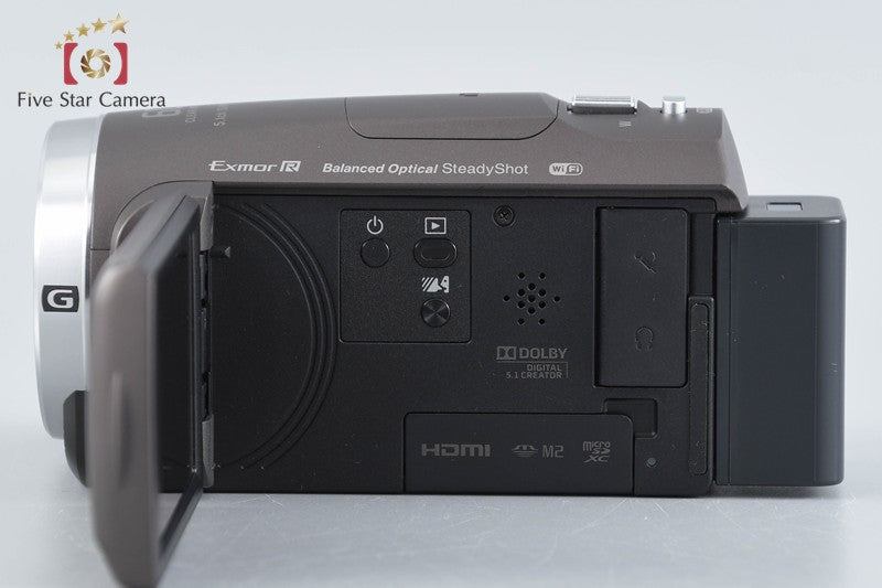 Sony Handycam HDR-CX680 Brown Digital HD Camcorder [Japanese Language Only]