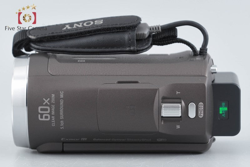 Sony Handycam HDR-CX680 Brown Digital HD Camcorder [Japanese Language Only]