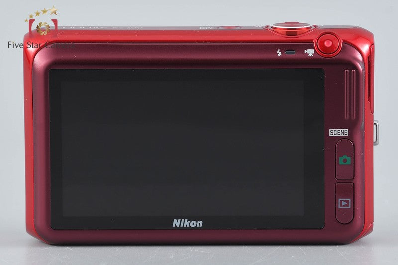 Nikon COOLPIX S6400 Glossy Red 16.0 MP Digital Camera