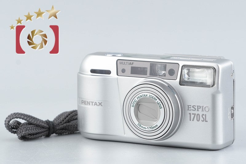 Pentax ESPIO 170SL Silver 35mm Point & Shoot Film Camera