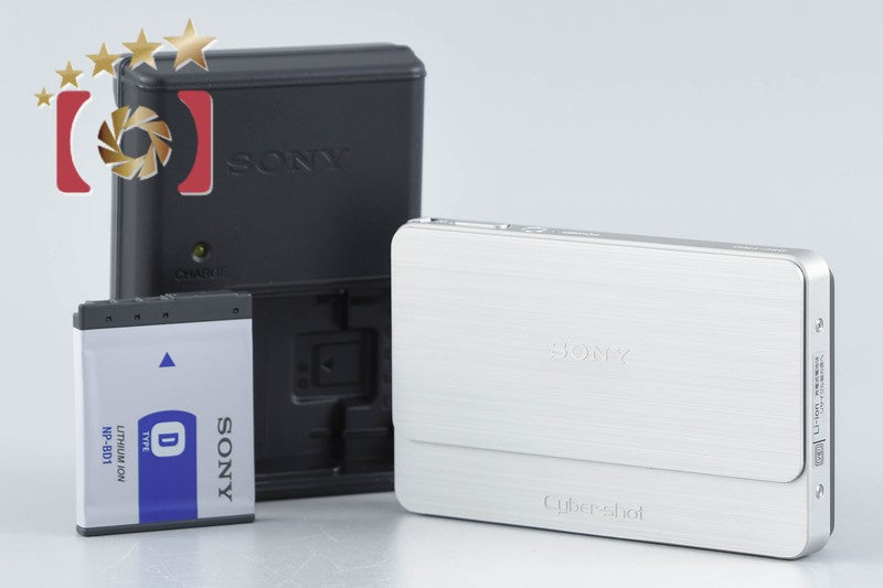 Sony Cyber-Shot DSC-T700 Silver 10.1 MP Digital Camera [Japanese Language Only]