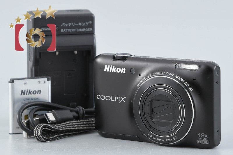 Nikon COOLPIX S6400 Smart Black 16.0 MP Digital Camera