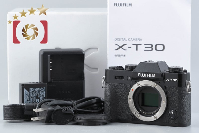Fujifilm X-T30 Black 26.1 MP Digital Mirrorless Camera Body