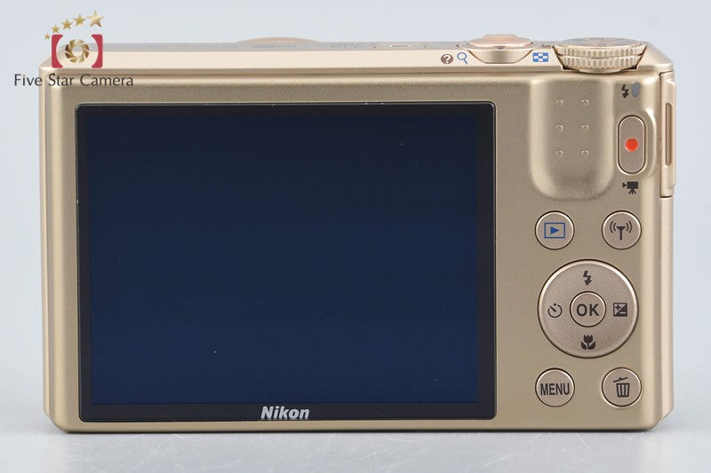 Nikon COOLPIX S7000 Gold 16.0 MP Digital Camera w/ Box