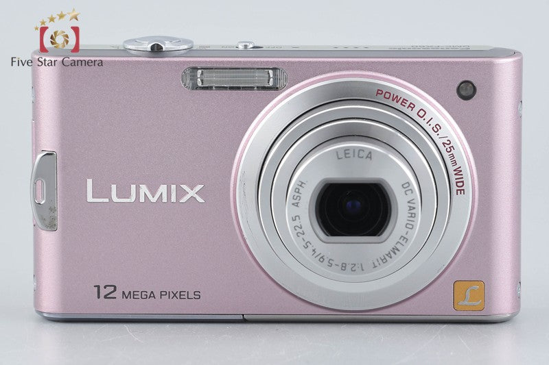 Panasonic LUMIX DMC-FX60 Pink 12.1 MP Digital Camera [Japanese Language Only]