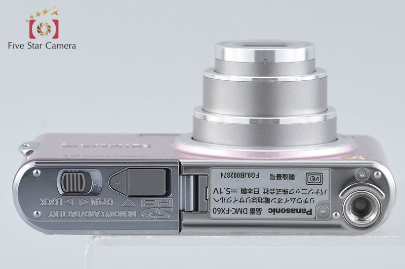 Panasonic LUMIX DMC-FX60 Pink 12.1 MP Digital Camera [Japanese Language Only]