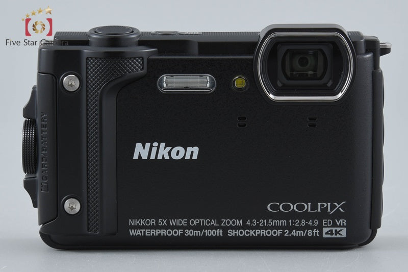 Nikon COOLPIX W300 Black 16.0 MP Digital Camera w/ Box