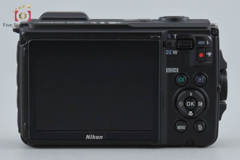 Nikon COOLPIX W300 Black 16.0 MP Digital Camera w/ Box