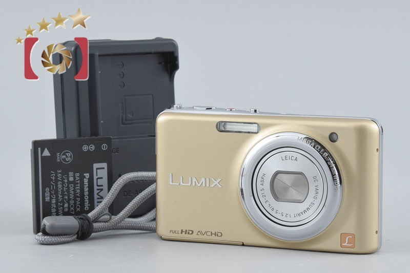 Panasonic LUMIX DMC-FX77 Leopard Gold Digital Camera [Japanese Language Only]