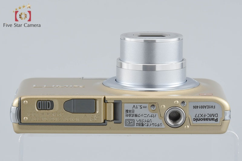 Panasonic LUMIX DMC-FX77 Leopard Gold Digital Camera [Japanese Language Only]