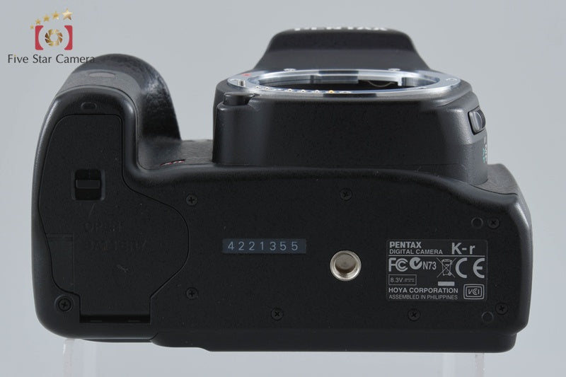 PENTAX K-r Black 12.4 MP Digital SLR Camera Body