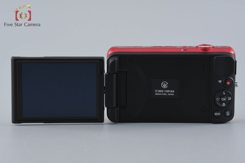 Nikon COOLPIX S6600 Raspberry Red 16.0 MP Digital Camera