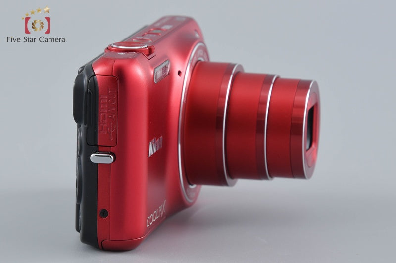 Nikon COOLPIX S6600 Raspberry Red 16.0 MP Digital Camera