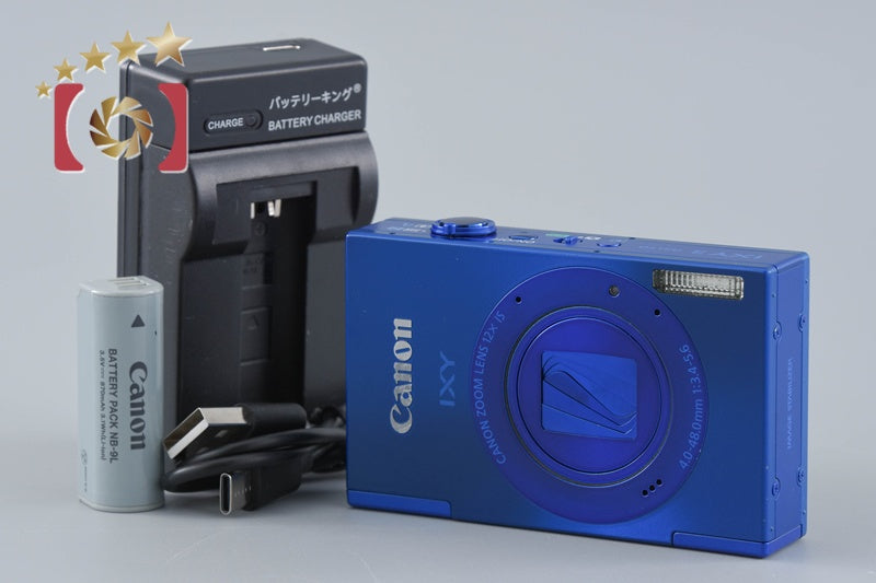 Canon IXY 3 Blue 10.1 MP Digital Camera