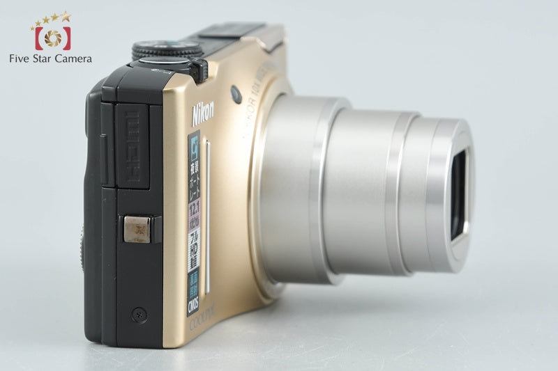 Nikon COOLPIX S8100 Precious Gold 12.1 MP Digital Camera