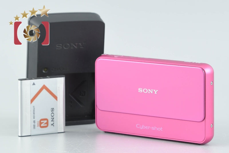 SONY Cyber-shot DSC-T99 Pink 14.1 MP Digital Camera [Japanese Language Only]